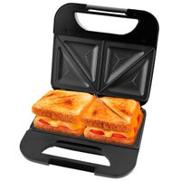 Grill Sanduicheira Britânia Toast, Antiaderente, 750W, Preta - BGR02P