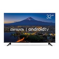 Smart TV Android D-LED 32'' Aiwa, 2 HDMI, 2 USB, Wi-Fi - AWS-TV-32-BL-02