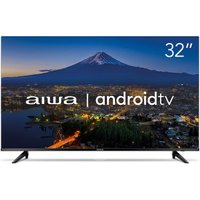 Smart TV Android D-LED 32'' Aiwa, 2 HDMI, 2 USB, Wi-Fi - AWS-TV-32-BL-02
