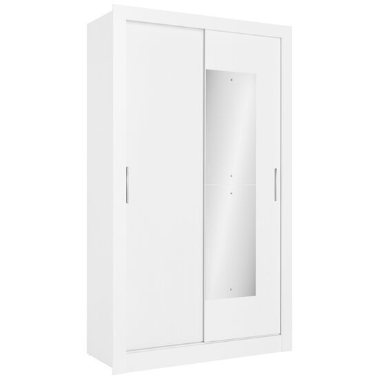 Guarda-Roupa / Roupeiro THB City Glass, 2 Portas de Correr, 1 Gaveta