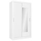 Guarda-Roupa / Roupeiro THB City Glass, 2 Portas de Correr, 1 Gaveta