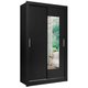 Guarda-Roupa / Roupeiro THB City Glass, 2 Portas de Correr, 1 Gaveta