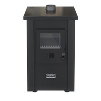 Calefator à Lenha Venax Vulcano, Dupla Combustão, Preto