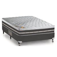 Conjunto Cama Box Casal Castor Premium Gel, Espuma Fresh Comfort - 138x188 cm