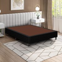Base para Cama Box Casal Ortobom Pop para Colchão de 138cm, Preta