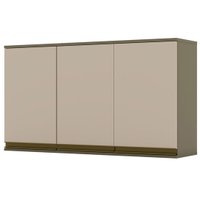 Armário Aéreo 120 cm em MDF Henn Connect, 3 Portas - C56