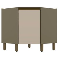 Balcão de Canto Oblíquo em MDF Henn Connect, 1 Porta - C67
