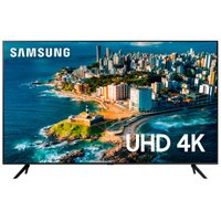 Smart TV 4K UHD 55'' Samsung, 3 HDMI, 1 USB, Wi-Fi - UN55CU7700GXZD