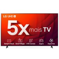 Smart TV 86'' 4K LG UHD ThinQ AI, Alexa, Google Assistente - 86UR8750PSA