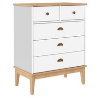 Cômoda Movelbento Colonial, 5 Gavetas, MDP e MDF - MB1020