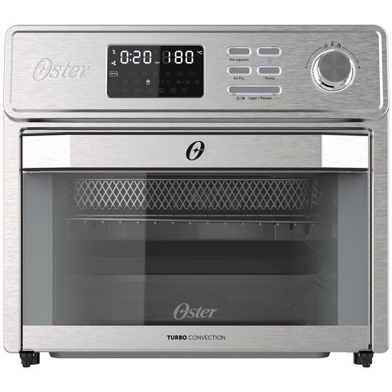 Forno e Fryer 25L Oster Multifunções 10 em 1, OFOR250