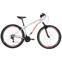 Bicicleta Caloi Velox, Aro 29, V-Brake de Aço, Branco, 17''