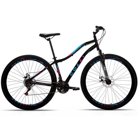 Bicicleta Colli Aro 29 Paris, Freio a Disco, Rapid Fire, Quadro 15,5''
