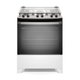 Fogão a Gás de Piso 5 Bocas Electrolux em Inox com VaporBake, Branco - FE5IB