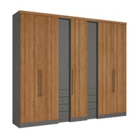 Guarda-Roupa / Roupeiro THB Absolut, 7 Portas e 8 Gavetas