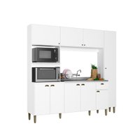 Cozinha Compacta THB Moderna Plus 9 Portas 1 Gaveta - CM130
