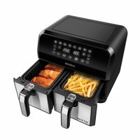 Fritadeira Sem Óleo Mondial Dual Air Fryer, 2000W, 8 Litros, Preto - AFD-01-BI