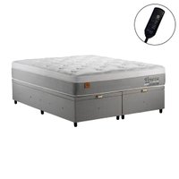 Conjunto Box Baú Casal 138X188 Sono Design com Massageador, Veneza