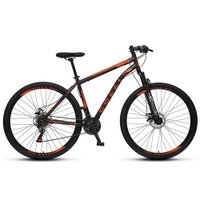 Bicicleta Colli Athena, Aro 29 Aero, Freio a Disco, Quadro 19, Laranja