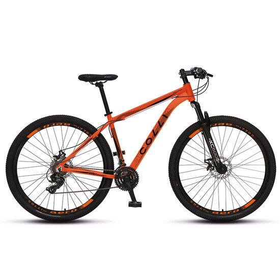Bicicleta Colli Bike Atalanta Disc M Aro 29 Susp. Dianteira 21 Marchas - Laranja