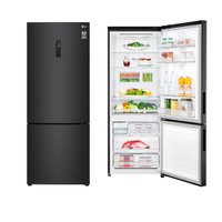 Geladeira LG 2 Portas 451 Litros Frost Free Smart, Inverse Black Inox - GCB569NQ