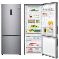 Geladeira LG 2 Portas 451 Litros Frost Free, Inverse Platinum - GCB569NLL