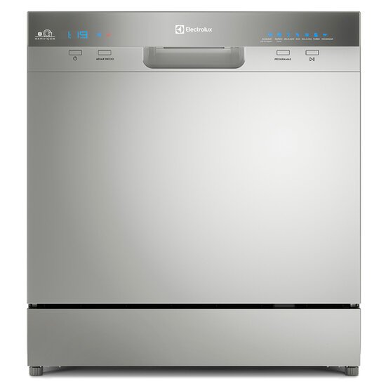 Lava-Louças Electrolux 8 Serviços, Inox - LL08S