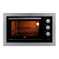 Forno Elétrico de Embutir Fischer 48 Litros, Fit Line, Inox - 34493