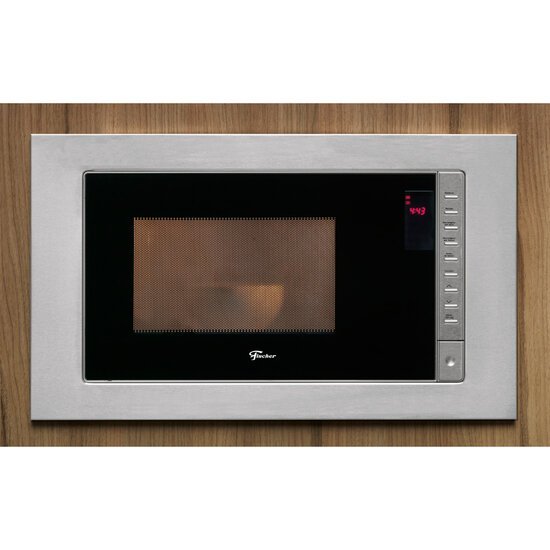 Micro-Ondas de Embutir Fischer 25 Litros, Fit Line, Inox - 34900