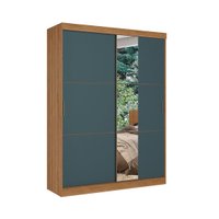 Guarda-Roupa / Roupeiro THB Comfort Slim Glass com 2 Portas e Espelho