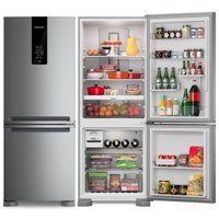Geladeira Frost Free Brastemp Inverse 447 litros Inox - BRE57FK