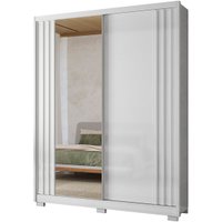 Guarda-Roupa 2 Portas 3 Gavetas Com Espelho Moval Colorado