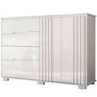 Cômoda 2 Portas MDP 4 Gavetas Moval Texas