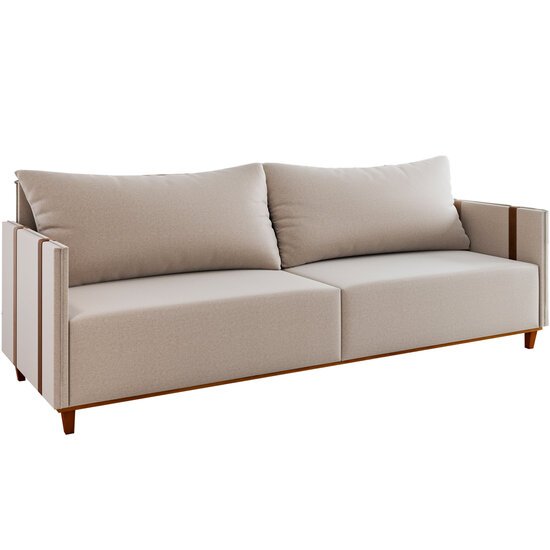 Sofá 2,00 Metros Viero Living Montreal Linho | Lojas Colombo