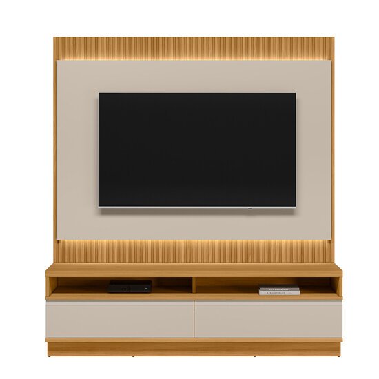 Conjunto Rack + Painel para TV até 70'' São Paulo Linea Brasil