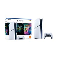 PlayStation 5 Sony 1T Slim com Disco + 2 Jogos (Returnal e Ratchet Clank)