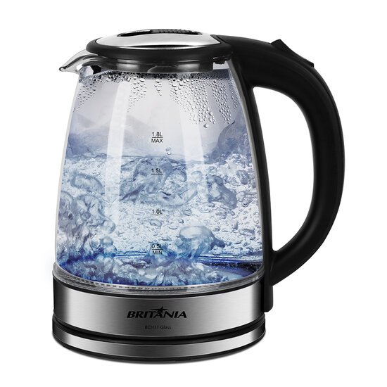 Chaleira Elétrica Britânia 1,8 Litros - BCH11 Glass