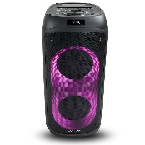 Caixa de Som Bluetooth Bomber Party 1250, 8'', 140W RMS
