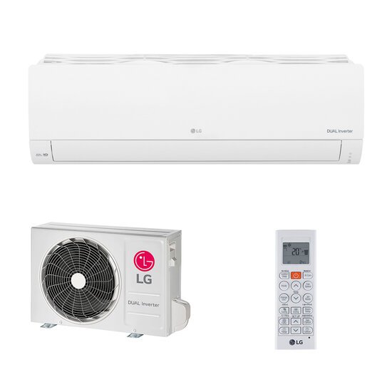 Ar-Condicionado Split Inverter 12000 BTUs LG Compact Quente e Frio - S3-W12JAQAL