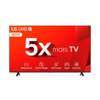 Smart TV LG 75'' 4K UHD, Controle Smart Magic, webOS - 75UT8050PSA