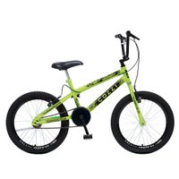 Bicicleta Colli Max Boy Aro 20, Freio V-Brake, Sem Marcha, Amarelo Neon