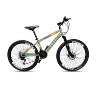 Bicicleta Colli Mônaco Aro 26, Freio a disco, Quadro 13,5'', Verde Militar