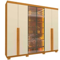 Guarda-Roupa 6 Portas 4 Gavetas Gelius Imperatriz