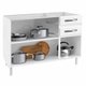 Balcão 120 cm 3 Portas 2 Gavetas Telasul Star New, Aço