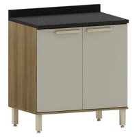 Balcão 80 cm 2 Portas Luciane Helô