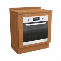 Balcão para Forno de Embutir com Tampo 80 cm Kappesberg Ciela - CB1222