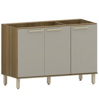 Balcão 120 cm 3 Portas Luciane Helô - 0268/291