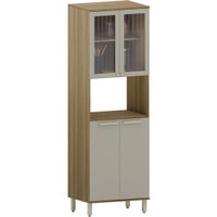 Kit 1 Forno 70 cm 2 Portas + 2 Portas Vidro Luciane Helô - 0266/844