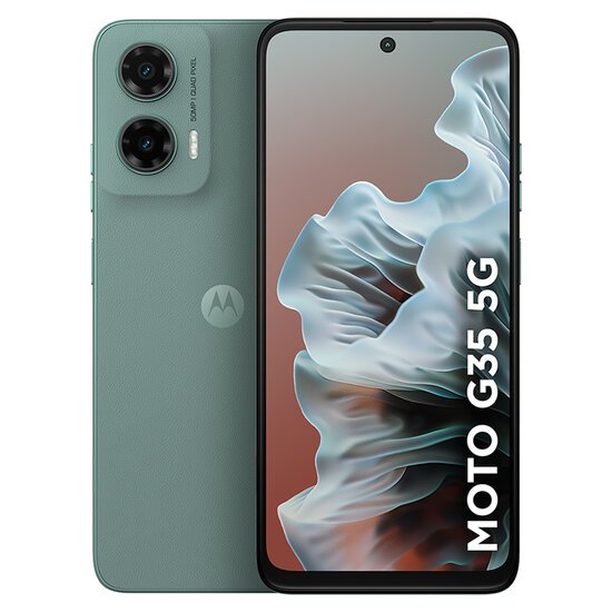 Smartphone Motorola G35, Câmera 50 MP + 8 MP, 256 GB, 5G, Cinza - XT2433