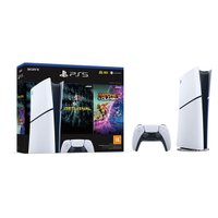 PlayStation 5 Sony 1T Slim Digital + 2 Jogos (Returnal e Ratchet Clank)